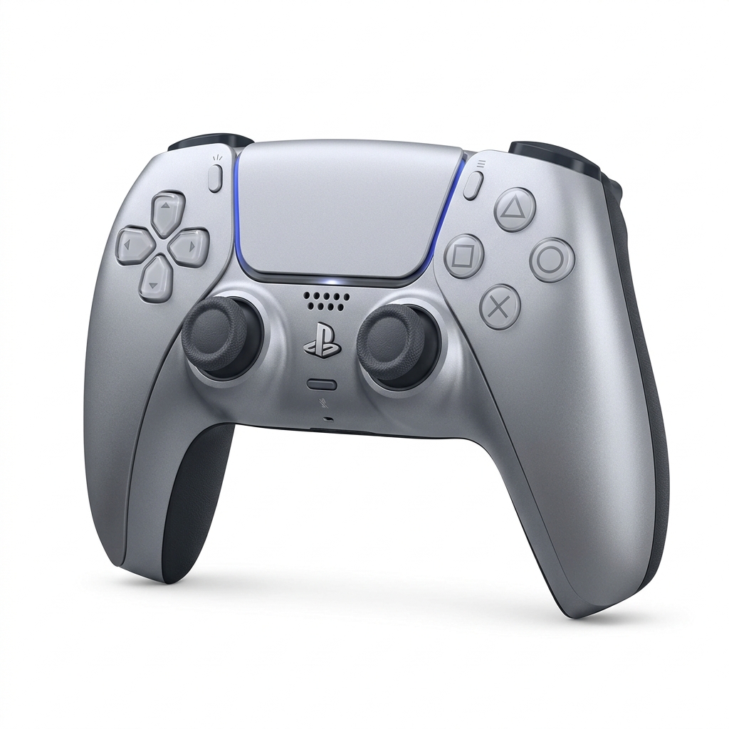 DualSense Wireless Controller (Sterling Silver – Deep Earth)
