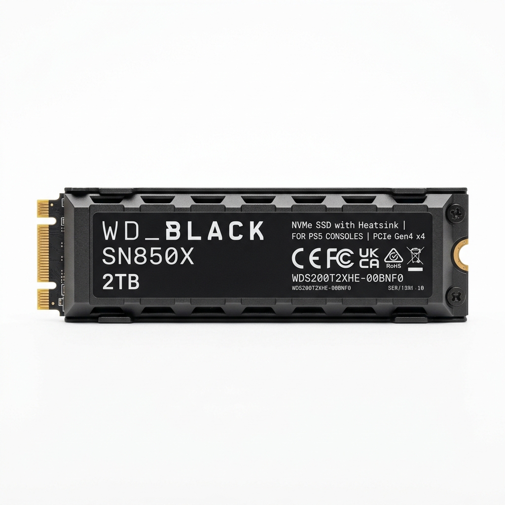 WD_BLACK SN850X 2TB NVMe SSD with Heatsink (PS5 Compatible)